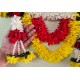 AFARZA; CHOICE GOOD FEEL GOOD Toran Garlands for Door Main Entrance Red Rose Hanging Handmade Bandhanwar Home Festival Decoration-25194