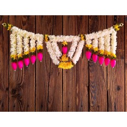 afarza Toran for Main Door Latest Home Festivel Decoration Entrance Hanging Plastic Lotus Handmade Bandarwal Gift Item-25195 afarza Toran for Main Door Latest Home Festivel Decoration Entrance Hanging Plastic Lotus Handmade Bandarwal Gift Item-25195