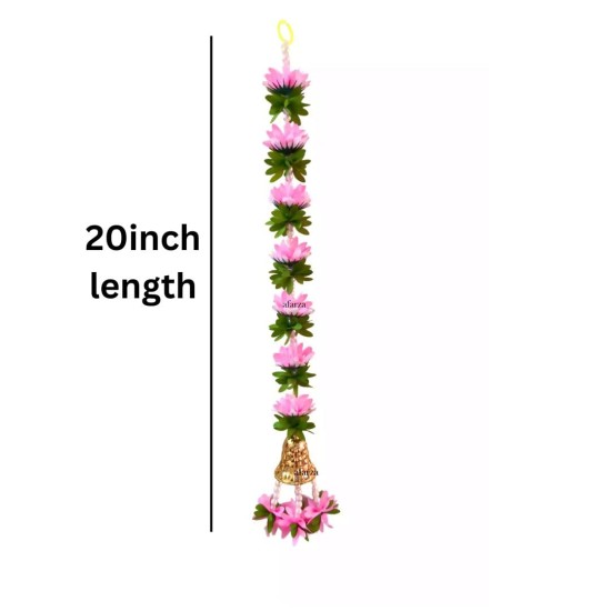 afarza Toran Garland Door Hanging Home Decoration Backdrop (BABYPINK)-2529
