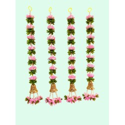 afarza Toran Garland Door Hanging Home Decoration Backdrop (BABYPINK)-2529 afarza Toran Garland Door Hanging Home Decoration Backdrop (BABYPINK)-2529