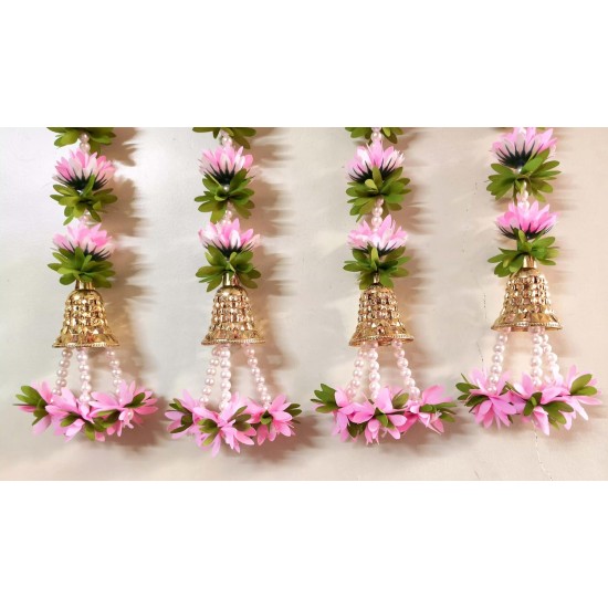 afarza Toran Garland Door Hanging Home Decoration Backdrop (BABYPINK)-2529