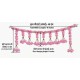 Afarza Pink Artificial Flower Toran | Elegant Floral Door Hanging for Home Décor-26207 Afarza Pink Artificial Flower Toran | Elegant Floral Door Hanging for Home Décor-26207