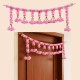 Afarza Pink Artificial Flower Toran | Elegant Floral Door Hanging for Home Décor-26207 Afarza Pink Artificial Flower Toran | Elegant Floral Door Hanging for Home Décor-26207