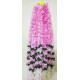 afarza Artificial Flower Garland Toran for Door Entrance Home Decoration Hanging 4 pieces 5 ft p-lightpink-White