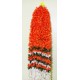 afarza Artificial Flower Garland Toran for Door Entrance Home Decoration Hanging 4 pieces 5 ft p-orange-White