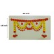 Afarza Artificial Flower Garland Toran for Door Entrance Hanging Marigold Latest Home Decoration- 23171