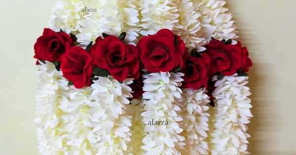 Traditional Handmade Fabart Haryali Gul Gajra