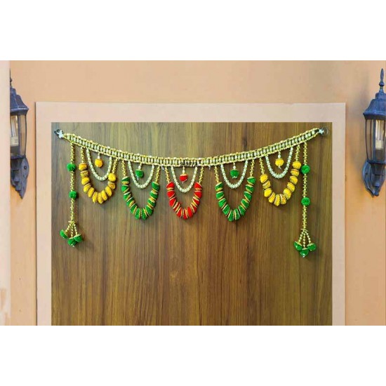 afarza Toran For Door Hanging  Entrance Home Decoration Handmade Bandarwal Traditional  F22A10