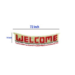 Afarza 6 Feet Welcome Toran for Hanging Handmade Home Shop Office Decoration Bandarwal Garlands wholesale