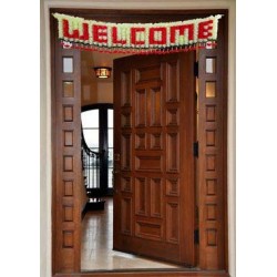 Afarza 6 Feet Welcome Toran for Hanging Handmade Home Shop Office Decoration Bandarwal Garlands