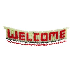 Afarza 6 Feet Welcome Toran for Hanging Handmade Home Shop Office Decoration Bandarwal Garlands