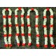 afarza Artificial Flower Toran Garlands Mogra Jasmine Door Wall Hanging (4 Piece) afarza Artificial Flower Toran Garlands Mogra Jasmine Door Wall Hanging (4 Piece)