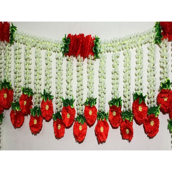 afarza Artificial Flower Toran Garlands Handmade Bandhanwar Door Hanging HomeTraditional Wall Decoration Diwali