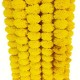 afarza Garlands Artificial Marigold Flowers Door Home Decoration   (Yellow, 4 Pc)
