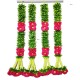 afarza Artificial Flower Toran Garlands Wall Hanging Handmade Bandhanwar Door HomeTraditional Wall Decoration Diwali 4 piece pack afarza Artificial Flower Toran Garlands Wall Hanging Handmade Bandhanwar Door HomeTraditional Wall Decoration Diwali 4 piece pack