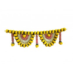 afarza Artificial Marigold Flower Toran Garlands Handmade Bandhanwar Door Hanging HomeTraditional Wall Decoration Diwali
