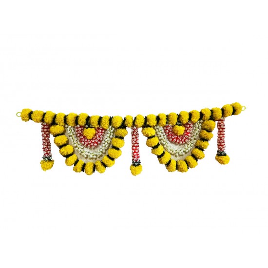 afarza Artificial Flower Toran Garlands Handmade Bandhanwar Door Hanging HomeTraditional Wall Decoration Diwali Wholesale Menaf-120