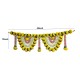 afarza Artificial Marigold Flower Toran Garlands Handmade Bandhanwar Door Hanging HomeTraditional Wall Decoration Diwali