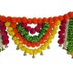 afarza Artificial Marigold Flower Toran Garlands Handmade Bandhanwar Door Hanging HomeTraditional Wall Decoration Diwali