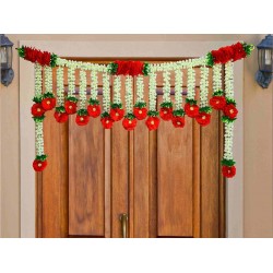 afarza Artificial Flower Toran Garlands Handmade Bandhanwar Door Hanging HomeTraditional Wall Decoration Diwali