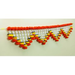 afarza Artificial Flower Toran Garlands Handmade Bandhanwar Door Hanging HomeTraditional Wall Decoration Diwali Wholesale-23140MNW