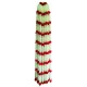 afarza Garland for Home Decoration mogra Toran For Door Hanging Wholesale-12ps strings-60 inch-red-mogra-ladi