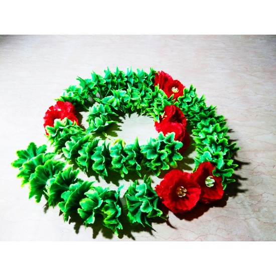 afarza Garland for Home Decoration Green Toran For Door Hanging Wholesale-12ps strings Pack-60 inch-naukat-ladi