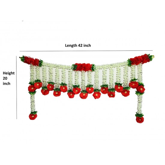 afarza Artificial Flower Toran Garlands Handmade Bandhanwar Door Hanging HomeTraditional Wall Decoration Diwali