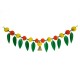 afarza Artificial Marigold Flower Toran Garlands Mango Leaves with Plastic Bell Door Wall Hanging Decoation Handmade Bandhanwar HomeTraditional 2 Piece Pack afarza Artificial Marigold Flower Toran Garlands Mango Leaves with Plastic Bell Door Wall Hanging Decoation Handmade Bandhanwar HomeTraditional 2 Piece Pack