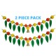 afarza Artificial Marigold Flower Toran Garlands Mango Leaves with Plastic Bell Door Wall Hanging Decoation Handmade Bandhanwar HomeTraditional 2 Piece Pack afarza Artificial Marigold Flower Toran Garlands Mango Leaves with Plastic Bell Door Wall Hanging Decoation Handmade Bandhanwar HomeTraditional 2 Piece Pack