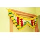 afarza Toran Doorway Hanging For Entrance Handmade Traditional Home Decoration Pink Yellow