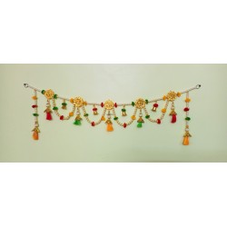 afarza  Fancy Toran For Door Hanging  Entrance Home Decoration Handmade Bandarwal Traditional  F22A4