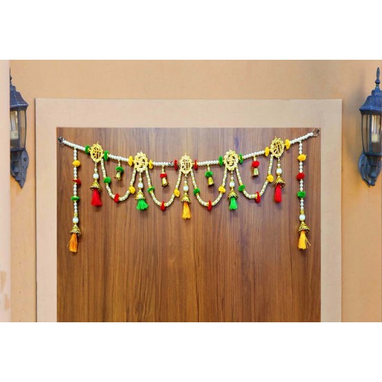 afarza  Fancy Toran For Door Hanging  Entrance Home Decoration Handmade Bandarwal Traditional  F22A4