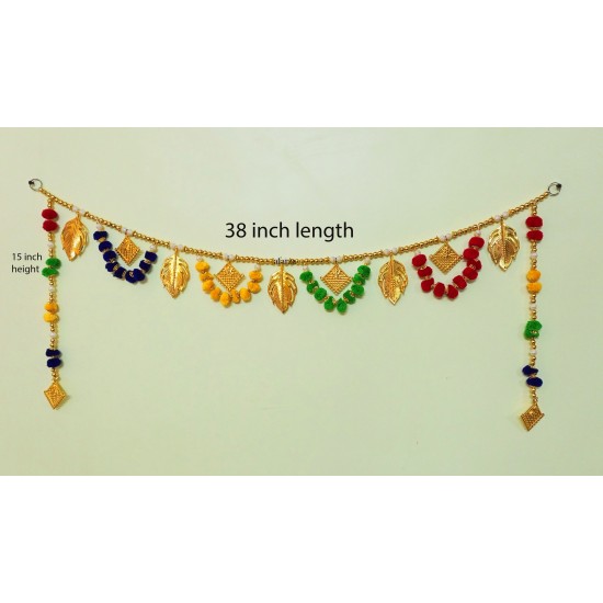 afarza  Fancy Toran For Door Hanging  Entrance Home Decoration Handmade Bandarwal Traditional  F22A6