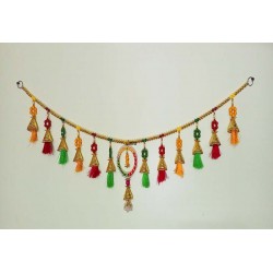 afarza  Fancy Toran For Door Hanging  Entrance Home Decoration Handmade Bandarwal Traditional  F22A7