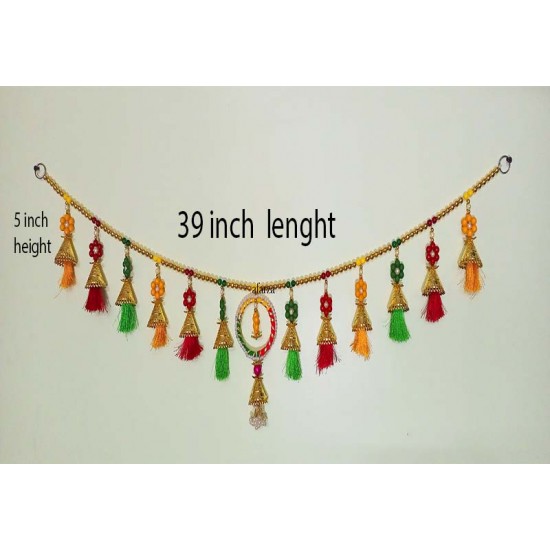 afarza  Fancy Toran For Door Hanging  Entrance Home Decoration Handmade Bandarwal Traditional  F22A7