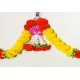 Afarza Artificial Flower Garland Toran for Door Entrance Hanging Marigold with Lotus Latest Home Decoration- 22P1