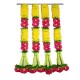afarza Artificial Flower Garland Toran Latkan Wall Hanging for Door Home Decor Pink Yellow (30 inch) - Pack of 4 afarza Artificial Flower Garland Toran Latkan Wall Hanging for Door Home Decor Pink Yellow (30 inch) - Pack of 4
