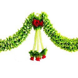 afarza Artificial  Flower Toran Garlands Handmade Bandhanwar Door Hanging HomeTraditional Wall Decoration Diwali